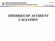 Research paper thumbnail of Accident Causation Theoris