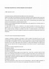 Research paper thumbnail of La logica formale a contatto con il diritto positivo: un approccio minimale, integrato, ricorsivo