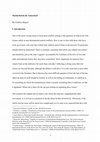 Research paper thumbnail of Should Rebels Be Amnestied? (2013)