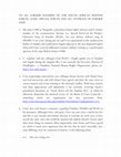 Research paper thumbnail of Post Conflict Reconciliation: Namibia; Letter from a former PLAN Special Forces member to former South African Special Forces Operators