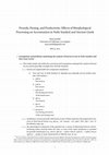 Research paper thumbnail of Prosody, Parsing, and Productivity: Effects of Morphological Processing on Accentuation in Vedic Sanskrit and Ancient Greek