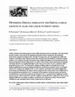 Research paper thumbnail of OPTIMIZINGGRIFOLA SORDULENTA ANDGRIFOLA GARGAL GROWTH IN AGAR AND LIQUID NUTRIENT MEDIA