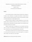 Research paper thumbnail of Problemas actuales de las poblaciones infantil y juvenil homosexuales de Hidalgo