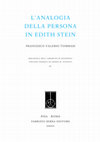 Research paper thumbnail of L´analogia della persona in Edith Stein