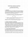 Research paper thumbnail of Prosodic effects of segmental correspondence (CLS 51)