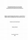 Research paper thumbnail of Mídia e identidade discursiva: a dialética idem X ipse na produção televisiva local