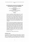 Research paper thumbnail of Himmah, A. & Wahyudi, R. (2014). A Contrastive Analysis of  Arabic and English Noun Plural Markers. Parole. 4(2), 72-87.