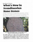 Research paper thumbnail of What’s New in Scandinavian Rune Stones