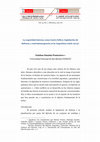 Research paper thumbnail of La seguridad interna como teatro bélico: legislación de defensa y contrainsurgencia en la Argentina (1966-1973)