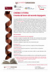 Research paper thumbnail of Seminari di formazione "Cinema e storia. Il mondo del lavoro dal secondo dopoguerra" (Milano, Società Umanitaria, 28 ottobre - 6 aprile 2016)