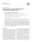 Research paper thumbnail of Dynamic Study of a Capacitive MEMS Switch with Double Clamped-Clamped Microbeams