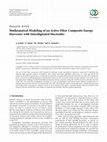 Research paper thumbnail of Mathematical modeling of an Active-Fiber Composite energy harvester with interdigitated electrodes