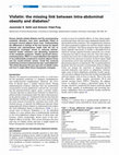 Research paper thumbnail of Visfatin: the Missing Link Between Intra-Abdominal Obesity and Diabetes?