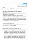 Research paper thumbnail of Remote Sensing and GIS for Habitat Quality Monitoring: New Approaches and Future Research