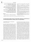 Research paper thumbnail of Association between high expression of natural killer related-genes (NCAM/CD94) and early death during induction in children with acute myeloid leukemia