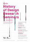 Research paper thumbnail of V&A RCA History of Design Research Seminar 2015