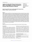 Research paper thumbnail of Lighten Up: Specific Postural Instructions Affect Axial Rigidity and Step Initiation in Patients With Parkinson's Disease.