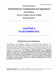 Research paper thumbnail of Fluid Mechanics solution