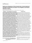 Research paper thumbnail of Multiscale modeling of macromolecular conformational changes combining concepts from rigidity and elastic network theory