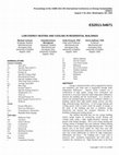 Research paper thumbnail of Low Exergy Heating and Cooling in Residential Buildings