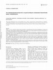 Research paper thumbnail of An organizational perspective on goal setting in community-based brain injury rehabilitation