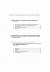 Research paper thumbnail of Global Administrative Law: the Casebook