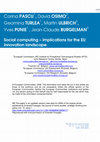 Research paper thumbnail of Social computing: implications for the EU innovation landscape