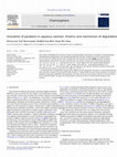 Research paper thumbnail of Ozonation of parabens in aqueous solution: Kinetics and mechanism of degradation