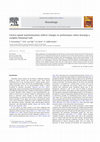 Research paper thumbnail of Corticospinal synchronization reflects changes in performance when learning a complex bimanual task