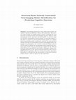 Research paper thumbnail of Structural brain network constrained neuroimaging marker identification for predicting cognitive functions