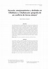 Research paper thumbnail of Saywaña, amojonamientos y deslindes en Villablanca y Chulluncane: geografía de un confl icto de tierras aimara