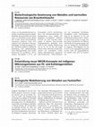 Research paper thumbnail of Entwicklung neuer MEOR-Konzepte mit indigenen Mikroorganismen aus Öl- und Kohlelagerstätten