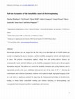 Research paper thumbnail of Sub-ms dynamics of the instability onset of electrospinning