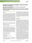 Research paper thumbnail of An update of the sediment fluxes investigation in the Rio Cordon (Italy) after 25 years of monitoring