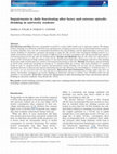 Research paper thumbnail of Impairments in daily functioning after heavy and extreme episodic drinking in university students