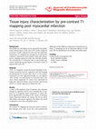 Research paper thumbnail of Tissue injury characterization by pre-contrast T1 mapping post myocardial infarction