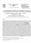 Research paper thumbnail of Intercalibration of benthic flux chambers I. Accuracy of flux measurements and influence of chamber hydrodynamics