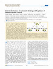 Research paper thumbnail of Distinct Mechanisms of Calmodulin Binding and Regulation of Adenylyl Cyclases 1 and 8