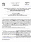 Research paper thumbnail of Anisotropy and instability of the co-continuous phase morphology in uncompatibilized and reactively compatibilized polypropylene/polystyrene blends