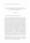 Research paper thumbnail of Zur Entstehung einer phänomenologischen Hermeneutik der Geschichte: Heinrich Finke und Martin Heidegger (1911-1933)