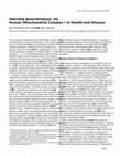 Research paper thumbnail of Human Mitochondrial Complex I in Health and Disease