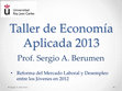 Research paper thumbnail of TEA_2013_Mercado_Laboral_y_Desempleo_entre_los_Jovenes