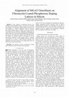 Research paper thumbnail of Alignment of MG-63 Osteoblasts on Fibronectin-Coated Phosphorous Doping Lattices in Silicon