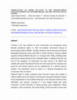 Research paper thumbnail of OBSERVATIONS ON SHARK BY-CATCH IN THE MONOFILAMENT LONGLINE FISHERY OFF SOUTHERN BRAZIL AND THE NATIONAL BAN ON FINNING