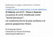 Research paper thumbnail of La poesia di corte medievale come “world literature”. Un confronto fra la Scuola siciliana e la poesia giapponese Heian.