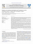 Research paper thumbnail of Problems in the interplay of development and IT operations in system development projects: A Delphi study of Norwegian IT experts