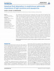 Research paper thumbnail of Intestinal fluid absorption in anadromous salmonids: importance of tight junctions and aquaporins