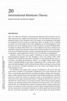 Research paper thumbnail of International Relations Theory (in Australia)