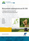 Research paper thumbnail of Werkzaamheden weidevogelonderzoek BO-2008: voortgangsrapportage Beheer-op-maat 2008: naar identificatie kerngebieden weigevogelbeheer