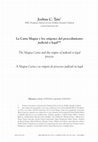 Research paper thumbnail of La Carta Magna y los orígenes del procedimiento judicial o legal